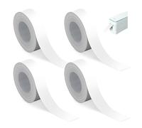 HMCEY 4 Rollos Etiquetas Termicas Autoadhesivas 15 mm X 4 m,Cinta de Etiquetas Impermeable,Etiqueta Térmicas Adhesivas,Label Tape,rollo thermal label printer,Cintas de Etiqueta Reemplazo para Casa