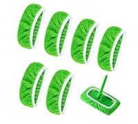 HMCEY 6 Piezas Paños Recambio Mopa para Swiffer Sweeper,Funda de Microfibra para Escoba,Almohadillas de Microfibra para Fregona Reutilizables,Recambio Mopa Lavable,Paños Limpieza Suelo para Limpiar