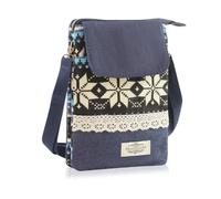 HMCEY Bolso Telefono Lona,Portamoviles Bolso para Movil Mujer,Bolsito para Movil Hombre,Bolsos Cruzado Bandolera,Bolsa para Guardar El Moviles,Cartera Para Moviles,Phone Bag,Bolsito de Mano Elegante