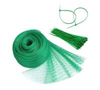 HMCEY Red Antipajaros Huerto 4X15 M,Red para Arboles Frutales,Malla Proteccion Huerto,Redes Palomas para Jardin con 50 Bridas,Malla Antipalomas Balcon,Redes de Caza Pajaros,Mallas para Gatos Terraza