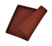 HMcommerce Silicona Back Matte Premium 36 cm x 28 cm x 1,5 cm, con margen, Reutilizable, Antiadherente, Antideslizante, Alimentos y geruchslos