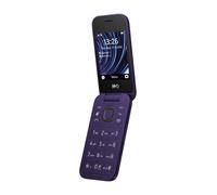 HMD 2660 Flip Klapphandy (2,8" Hauptdisplay, 1,77" Zweitdisplay, 4G + 4G, Bluetooth, 128 MB, 1450mAh Akku, FM Radio, MP3 Player, 0,3 MP Kamera) Purple (1GF033CPF1L04)