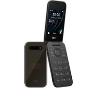 HMD Teléfono plegable 2660, negro - diseño plegable clásico, funcionalidad moderna, sin aplicaciones de redes sociales