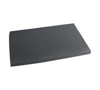 HMF 1456-30 Alfombrilla de espuma de rejilla, protección para maletines y juegos de miniaturas, 345 x 550 mm, altura: 30 mm