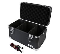 HMF 14801-02 Maletín de Transporte, Maletín para cámaras de fotos y accesorios, Compartimientos Individuales, Aluminio, 40 x 27,5 x 23,5 cm