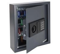 HMF 2048-11 Caja Fuerte para Llaves 48 Ganchos, con Cerradura Electrónica, 36 x 30 x 10 cm, antracita