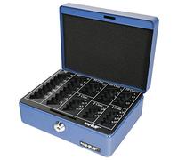 HMF 308-05 Caja de caudales, para monedas 20 x 16 x 9 cm, azul