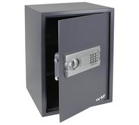 HMF 4612512 Caja fuerte cerradura electrónica 50 x 35 x 31 cm, antracita