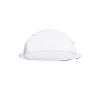 HMF 46720 - Media esfera acrílica, con borde y tapa de acrílico, para bricolaje, diámetro 20 cm, transparente