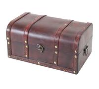 HMF 6406-130 Cofre del Tesoro de Madera | 30 x 20 x 15 cm | Pequeño | Portugal