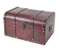 HMF 6406-135 Cofre del Tesoro de Madera | 35 x 25 x 20 cm | Grande | Portugal