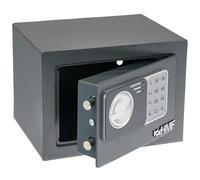 HMF Caja fuerte pequeña, Caja de seguridad para Muebles con cerradura de combinación | 23 x 17 x 17 cm | Antracita