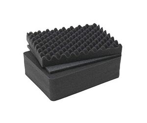 HMF ODR100 - Fundas para maletas con rejilla de espuma para maletines de fotos al aire libre, juego de 3, 31 x 23 cm