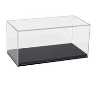 HMF Vitrina Expositora, Vitrina de Acrílico para Colecciones y Figuras | 30 x 15 x 14 cm