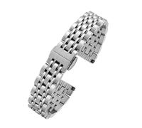 HMFang Correa De Reloj De 12 Mm, 14 Mm, 16 Mm Y 18 Mm Compatible con Fossil Watch Chain, Correa De Acero Inoxidable, Pulsera De Plata Y Oro Rosa.