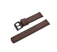 HMFang Correa De Reloj De Piel De Becerro De 20 Mm Y 22 Mm con Cierre Rápido, Estilo Retro, Color Negro, Marrón Y Café, For Hombre Y Mujer.(Coffee-Black,20mm)