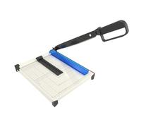 Hmfmdy Cortador de papel de metal, 12 pulgadas, A4, cortador de fotos, cortador de palanca, cortador de papel de guillotina, herramienta de scrapbooking para cortar papel para fotos, proyecto de