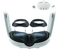 HMHAMA Anillo espaciador de gafas antiarañazos, compatible con Meta Quest 3 para prevenir la miopía, accesorios protectores de lente VR