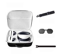 HMHAMA Funda rígida de transporte VR compatible con PS VR2, funda de almacenamiento todo en uno con cubierta de lente, adecuada para viajes y almacenamiento en el hogar