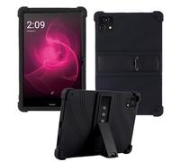 HminSen Funda para Tablet T-Mobile Revvl Tab 5G 2023, Apta para niños, de Silicona Suave, Ajustable, para T-Mobile REVVL Tab 5G (2023) de 10.36 Pulgadas (Negro)