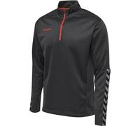 hmlAUTHENTIC Half Zip Sweatshirt Color: Asphalt_Talla: XL