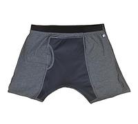 HMLSYZX Calzoncillos para incontinencia, calzoncillos transpirables de algodón para incontinencia, calzoncillos reutilizables con zona de absorción frontal, ropa interior para incontinencia