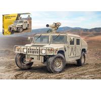 Hmmwv M966 Tow Carrier Plástico Kit 1 :3 5 Modelo Italeri