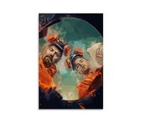 HMNANGDE Breaking Bad Movie Poster Pintura Decorativa Lienzo Arte de Pared Salón Póster Dormitorio Pintura, Arte de Pared Impresión de Imagen Moderna Decoración de Habitación Familiar 40 x 60 cm (40 x