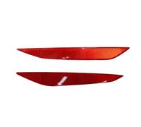 HMNMXQ Luz Freno Trasera LED 1 Par Reflectores Parachoques Trasero Lente Roja Sin Luz Reflector para AlfaRomeo para Stelvio 2018-2022 2023 50553181 50553182 Tercera Luz Freno Alto Nivel