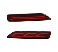HMNMXQ Luz Freno Trasera LED 2 Piezas para CRV para CR-V 2007 2008 2009 Luz LED Multifunción Parachoques Trasero Trasera Bombilla Automática Reflector Freno Tercera Luz Freno Alto Nivel