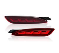 HMNMXQ Luz Freno Trasera LED Luces LED Reflectoras Parachoques Trasero Coche para Mazda CX5 para CX-5 2022 2023 Lámpara Señal Giro Dinámica Advertencia Freno 12V Tercera Luz Freno Alto Nivel