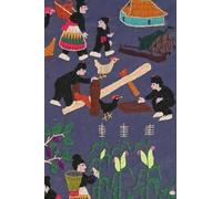 Hmong Journal with Page Numbers: A small unlined notebook 4x6 inch with a Hmong (Hmoob) story cloth cover