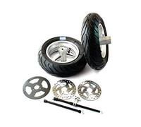 HMParts Bolsillo Bici Llantas Y Neumático Kit 110/50-6 & 90/65-6.5