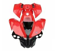 HMParts Cubierta Plástico Conjunto Rojo Atv Quad 125 Ccm