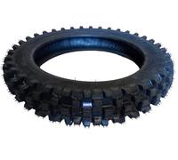 HMParts Neumático 3.00-12 80/100-12 41M Dirt Bike Pit Bike Moto Cross Enduro