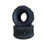 HMParts Neumáticos 2 x 18 x 9,50 - 8 (240/50-8) 25F Junkai ATV Quad Tractor cortacésped
