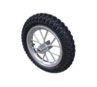 HMParts Rueda trasera completa de 8 pulgadas con neumáticos 12 1/2 x 2,75 Mini Cross Dirt Bike de 2 tiempos