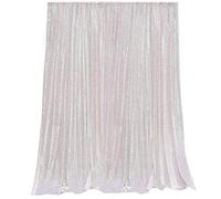 HMQIANG Cortinas de fondo de lentejuelas iridiscentes de 6 x 8 pies, 1 panel de cortinas de fondo de lentejuelas para fiesta de cumpleaños