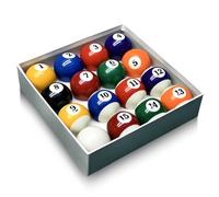 HMQQ Bola de Billar (2 1/4 Pulgadas, económica, Juego Completo de 16 Bolas, una Caja)