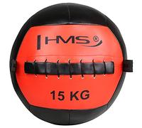 HMS 17-41-030 5907695518320 - Bola de Pared para Ejercicio, Color Rojo y Negro, Talla única