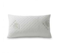 HM'S HOME'SECRET Almohada Viscoelástica de Copos con Aloe Vera - Relleno Reciclado Certificado RCS, Alta Transpirabilidad, Tratamiento Antibacteriano AITEX, Fabricada en España (70-150 cm) (70cm)