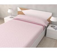 HM'S HOME'SECRET Juego de Sábanas de 100% Microfibra, 3 Piezas, Varios Modelos y Tamaños. (Amanecer Rosa, Cama 135cm)