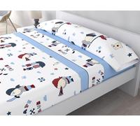 HM'S HOME'SECRET Juego de Sábanas de 100% Microfibra, 3 Piezas, Varios Modelos y Tamaños. (Cama 105cm, Infantil Pirata)