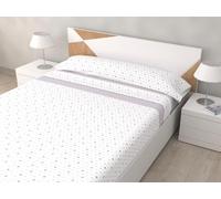 HM'S HOME'SECRET Juego de Sábanas de 100% Microfibra, 3 Piezas, Varios Modelos y Tamaños. (Emma Malva, Cama 180cm)