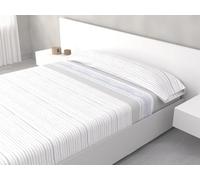 HM'S HOME'SECRET Juego de Sábanas de 100% Microfibra, 3 Piezas, Varios Modelos y Tamaños. (Estela Gris, Cama 180cm)