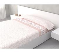HM'S HOME'SECRET Juego de Sábanas de 100% Microfibra, 3 Piezas, Varios Modelos y Tamaños. (Isabela Rosa, Cama 90cm)