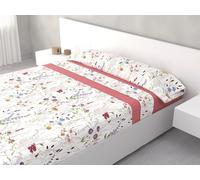 HM'S HOME'SECRET Juego de Sábanas de 100% Microfibra, 3 Piezas, Varios Modelos y Tamaños. (Vera Rosa, Cama 90cm)