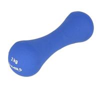 HMS Mancuernas Unisex 17-47-114 5907695556803 de Hierro Fundido Cubiertas con Neopreno, Azul, Talla única