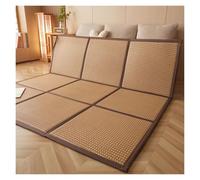 HMTBQT Alfombra Tatami Japonesa Dormir Tapete de Juegos Colchón Futón para Suelo(Light Brown,60x180cm)