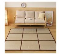 HMTBQT Tapete Tatami Colchoneta Japonesa Colchón de Suelo Alfombrilla de Gateo(Light Green,150x200cm)